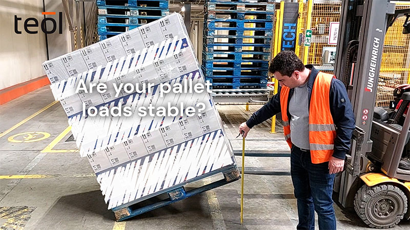 Pallet inclination stability test 