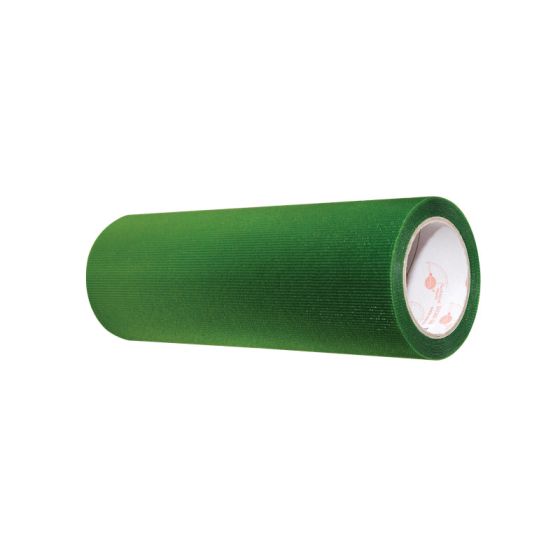 Vrlo gusta folija, zelena krep PVC obloga, Obostrano ljepljive trake