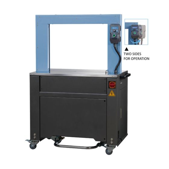 Equipment.  Strapping & stapling. Bundle strapping machines. High speed automatic strapping machine of 58 straps/minute