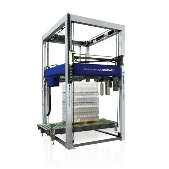 Automatske omatalice paleta. Strojevi za omatanje paleta Robopac