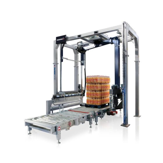 Automatske omatalice paleta. Strojevi za omatanje paleta Robopac