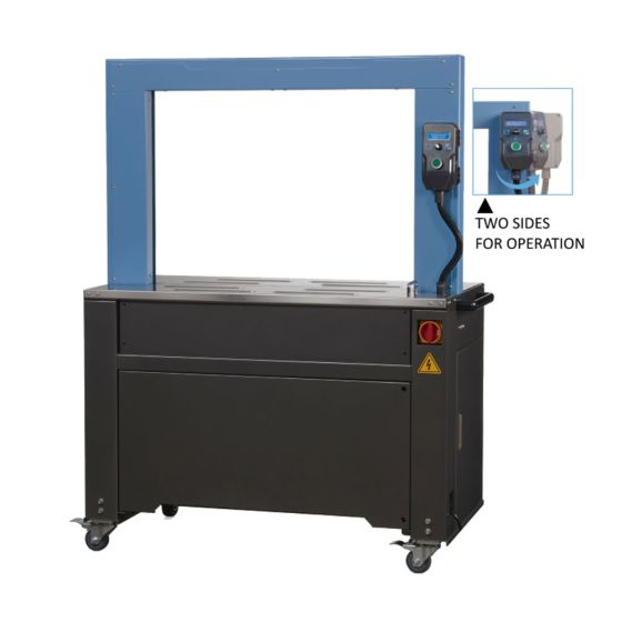Equipment.  Strapping & stapling.  Bundle strapping machines. Automatic arch strapping machine for 28 straps/minute