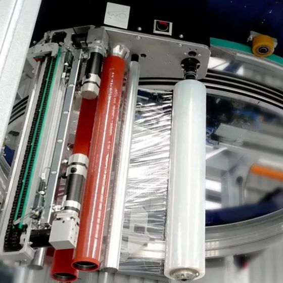 Stretch film of 30% post-industrial recycled plastic & 15 microns