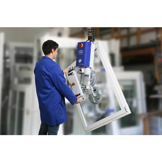 Vakuumske dizalice.Vacuum vertical handling of windows 200/300, glass sheets and glass components