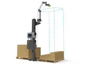 Cobot paletizator za težine do 27 kg i visine tereta do 3000 mm