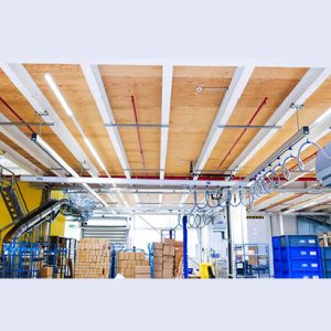 Modularni aluminijski Schmalz mostni sustav dizalica za terete do 1.200 kg