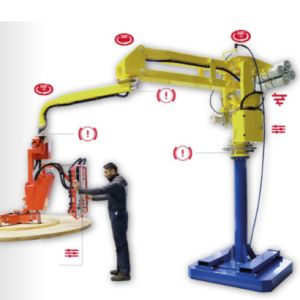 Industrijski manipulator sa krutim zglobnim rukama za opterećenja do 900 kg