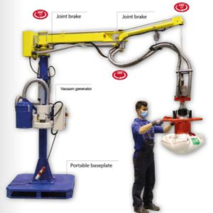Industrijski manipulator s kablom i vakuumom za vreće do 60kg