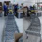 Konvejer s plastičnim točkićima, izduživ bez pogona
