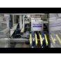 DM PACK automatic tray packer machine mod. DRON - WRAP AROUND