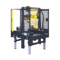 Strojevi za kartonske kutije. Poluautomatska stroj zatvaračica kutija