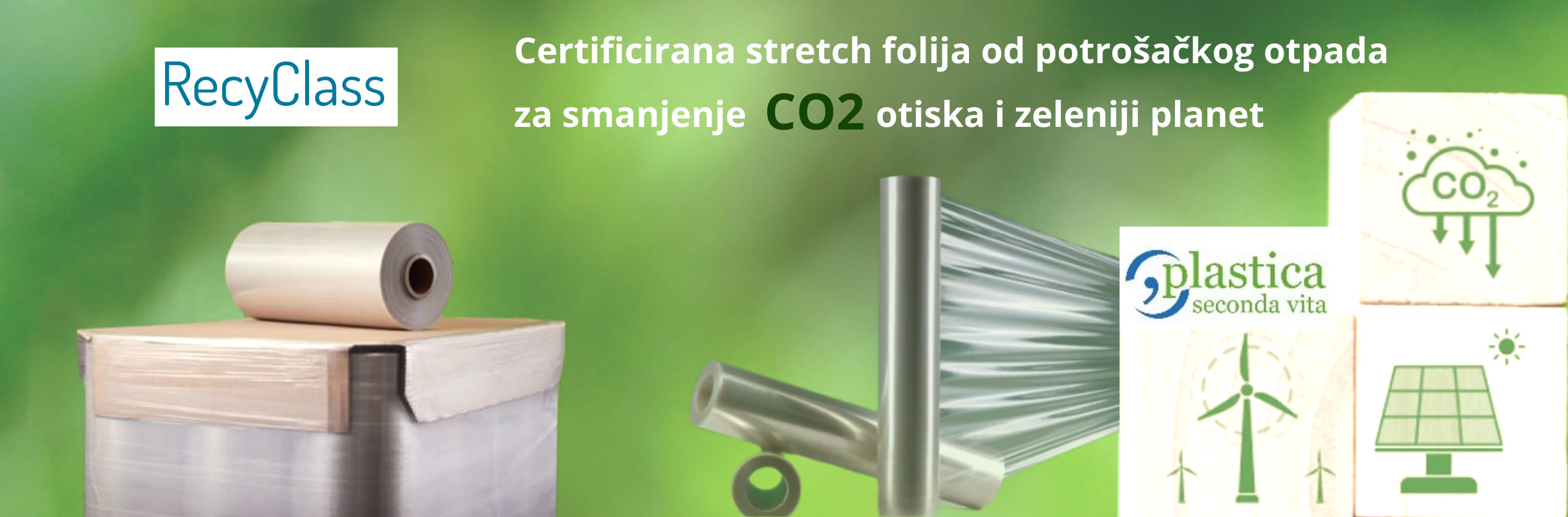 PCR 30% stretch & shrink films