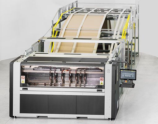 on-demand, custom sized box production and packaging machines