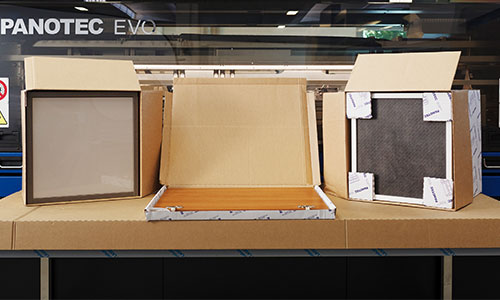 on-demand, custom sized box production and packaging machines